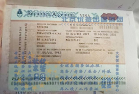 办理阿根廷十年有效旅游签证，北京黄女士成功出签-【91签证网】